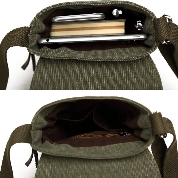 Messenger Crossbody Bag Pack - Picture 4 of 8